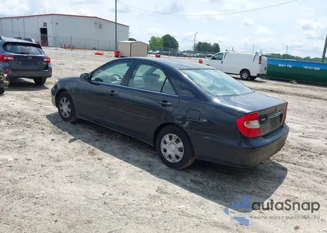 2003 Toyota Camry Le z USA, uszkodzony, nr VIN 4T1BE32K23U148976